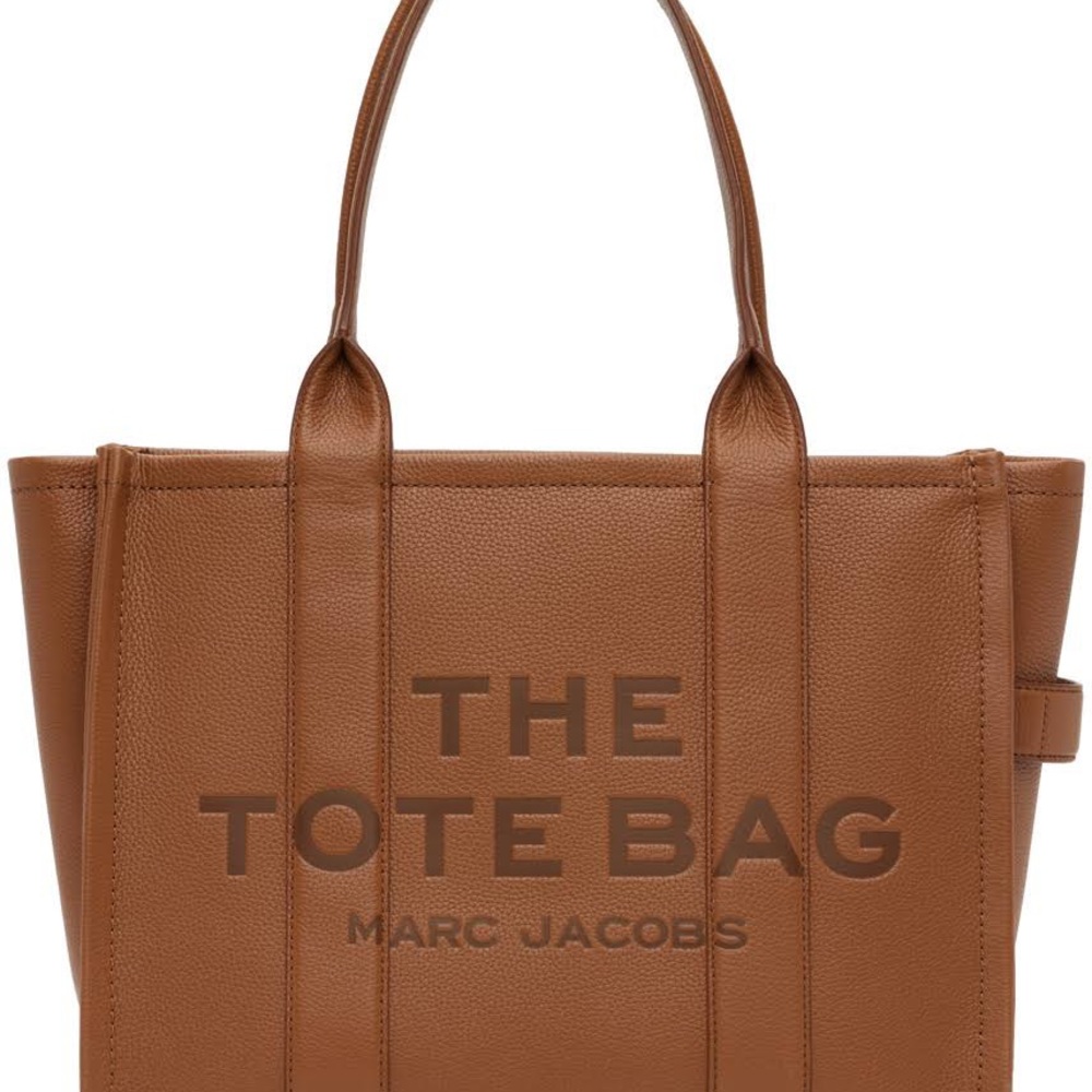 New with tag Marc jacobs large leather the tote bag argon oil